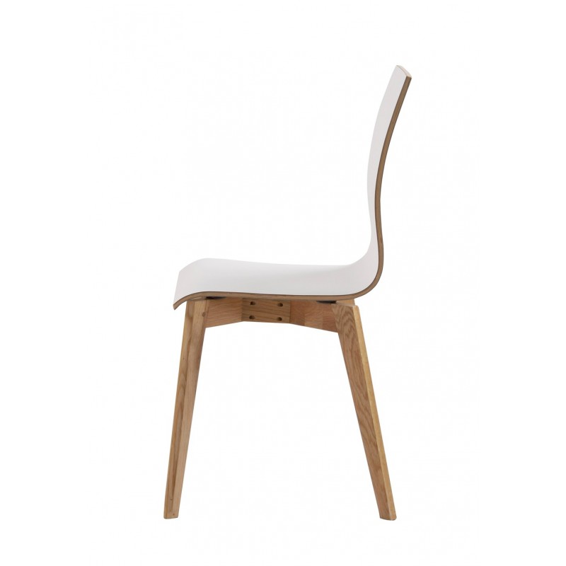 RO Gracy Dining Chair White/Oak